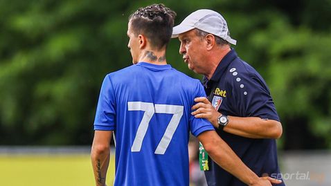  Васев: През седмицата седем-осем момчета бяха с вирус, само че се демонстрираха мъжкари 