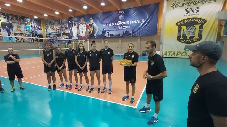 Волейболният шампион на България Марица (Пловдив) започна подготовка за новия