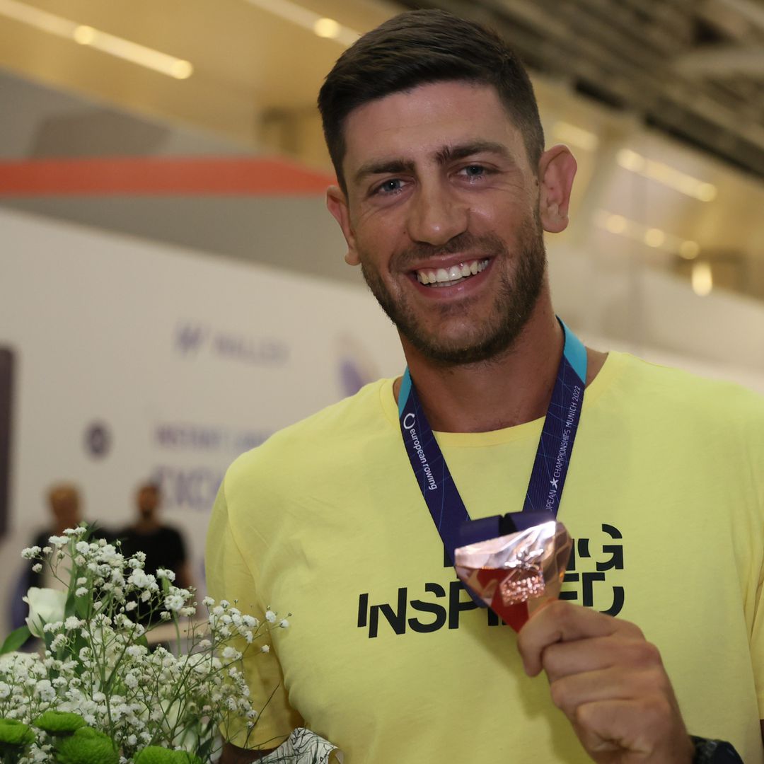  Посрещане на Кристиан Василев след бронзовия орден на скиф на Евро 2022 