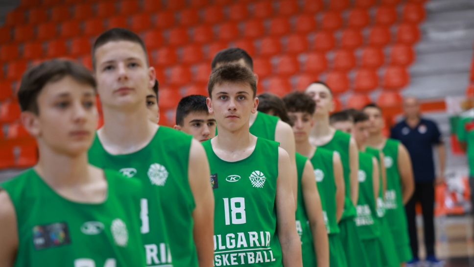 Ясен е съставът на България U14 за "Словения Бол"