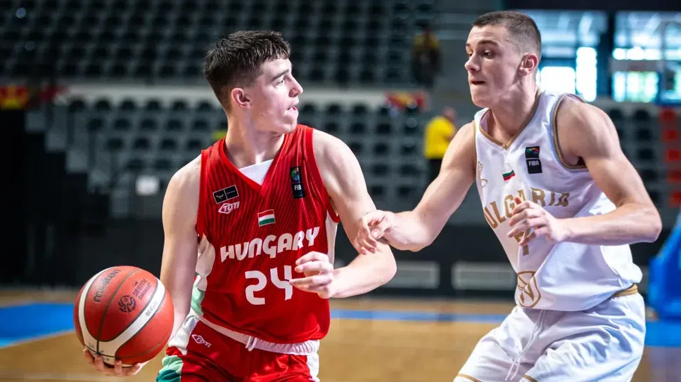България U16 загуби от Унгария и завърши на 14-о място