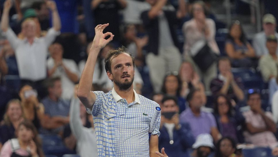 Франсиска Дозе психолог работещ с руския тенисист Даниил Медведев коментира