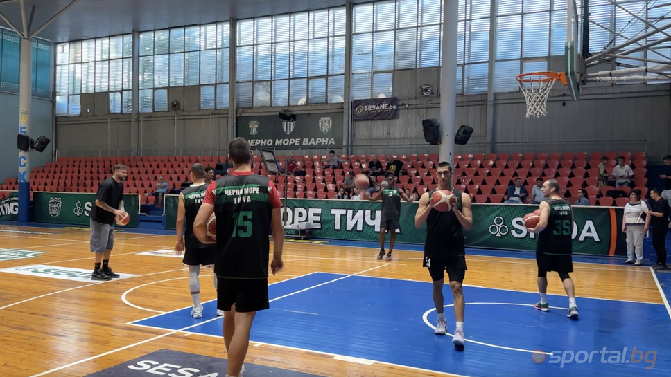 Черно море започна тренировка с Калоян Иванов пред погледа на феновете във Варна