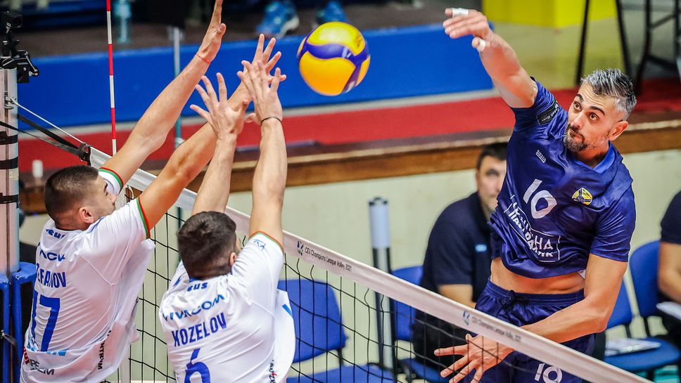 Хебър приема Левски в голямото дерби на НВЛ