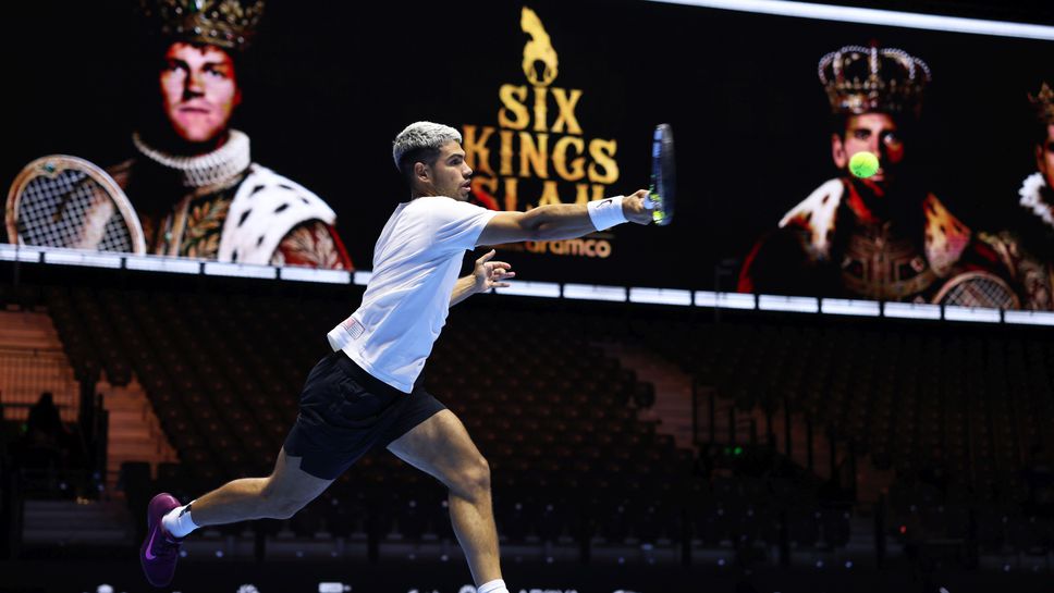 Световният номер 1 в тениса Карлос Алкарас от Испания си