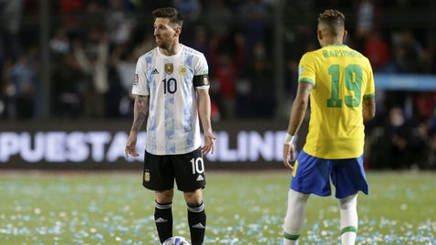 Повече нерви и по-малко блясък при нулево реми между Аржентина и Бразилия