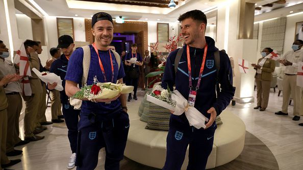 Националният отбор на Англия пристигна в Катар