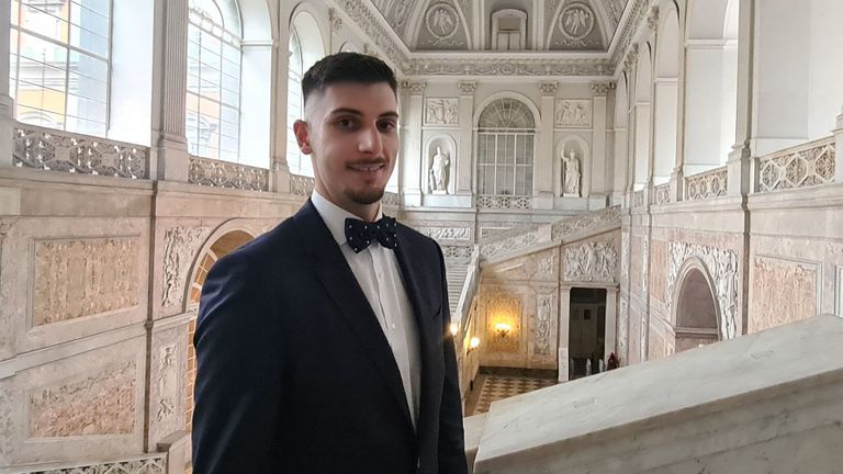 Националът Алекс Грозданов присъства и участва в жребия за Евроволей