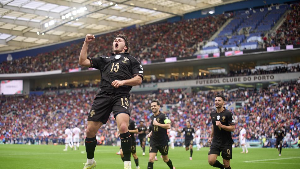 Португалия 5:1 Армения, Бруно Фернандеш с петия гол