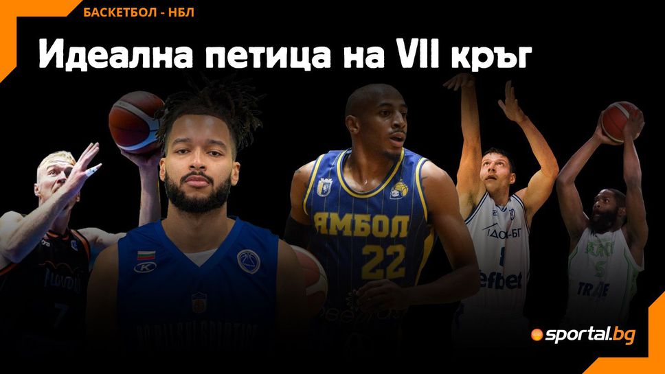 Идеална петица на VII кръг в НБЛ