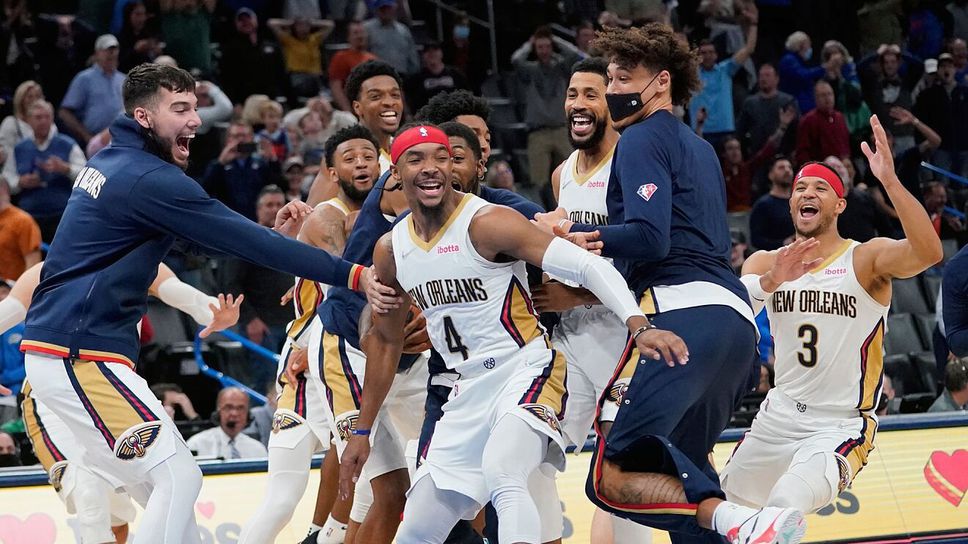 Кош от над 18 метра донесе драматична победа на Ню Орлиънс над Оклахома