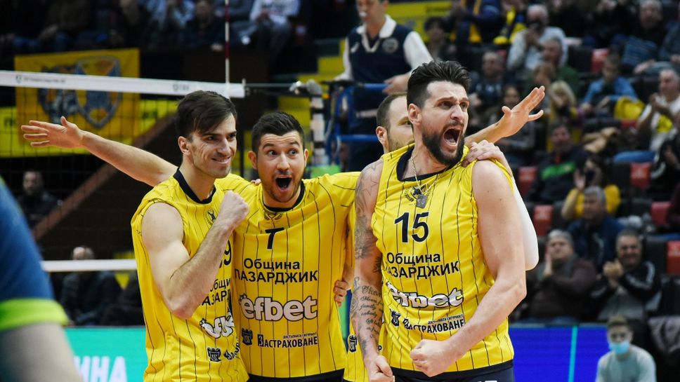 Шампионската лига: Хебър - Фридрихсхафен 3:2 🏐