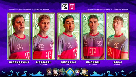 SK Gaming обяви състава, с който ще атакува LEC през 2023