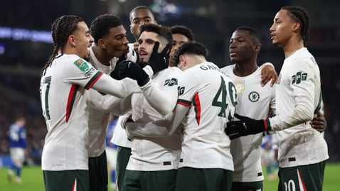 Челси си поигра с огъня срещу Кардиф, но златни резерви спасиха лондончани за полуфинал в Карабао Къп