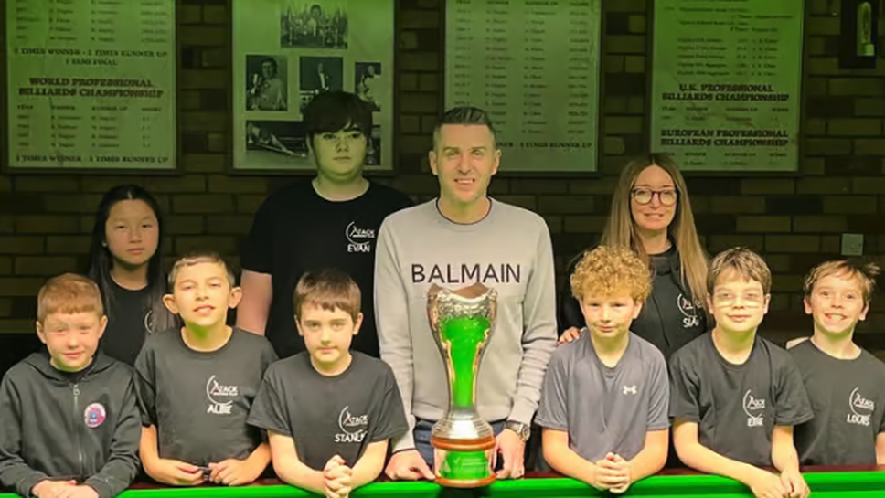 Новокоронованият шампион на Обединеното кралство Марк Селби внесе допълнително празнично