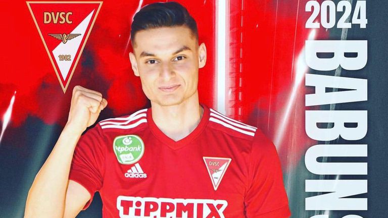 Дориан Бабунски официално беше представен като футболист на Дебрецен Северномакедонецът вече