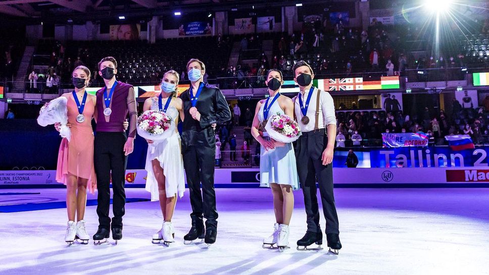 Галаспектакъл с маски на Европейското по фигурно пързаляне в Талин