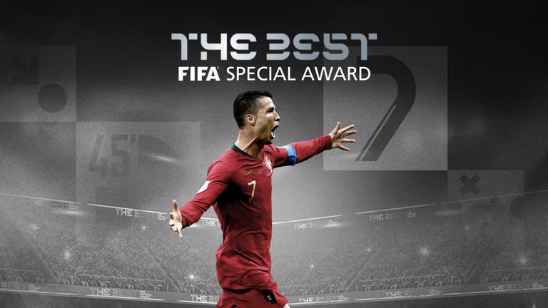 Кристиано Роналдо получи специална награда от ФИФА