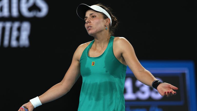 Най-добрата българска тенисистка Виктория Томова падна със седем места в