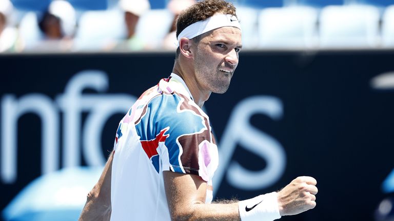 Единственият българин в тенис елита Григор Димитров ще се изправи