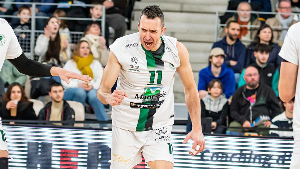 "Златен" MVP Боян Йорданов изведе Милон до "златен" гейм и 1/4-финал в Европа