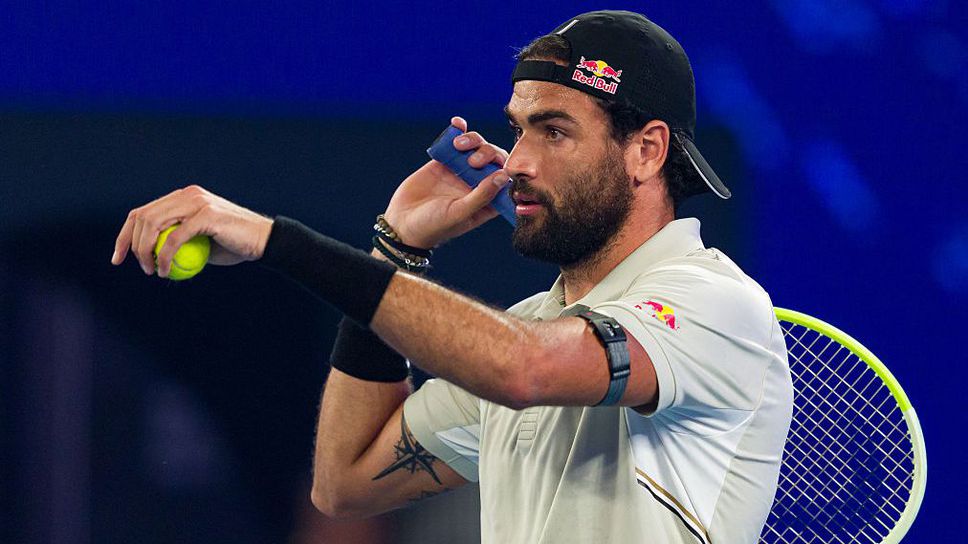 Бившият финалист от Уимбълдън Матео Беретини се оттегли от Откритото