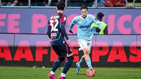 Един точен удар бе достатъчен на Каляри да повали Ювентус