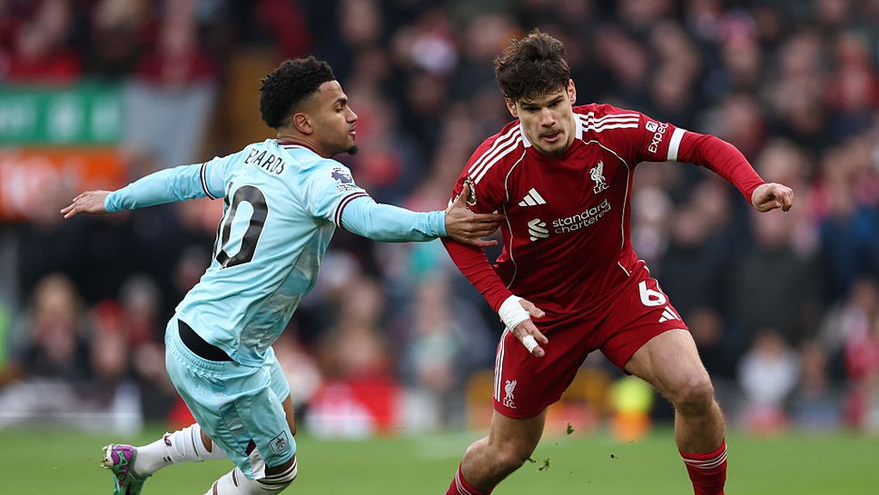 Ливърпул 0:0 Бърнли, първи пропуск за домакините