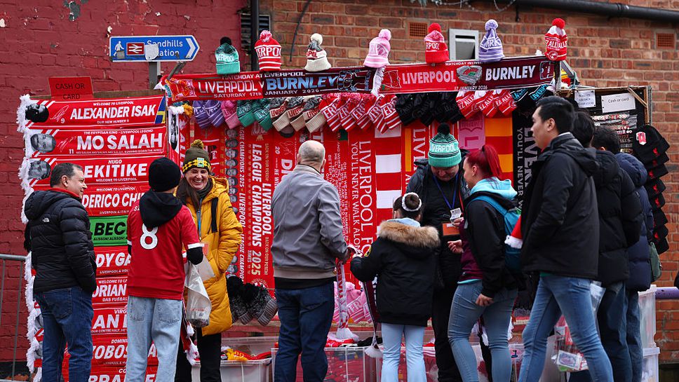 Съставите на Ливърпул и Бърнли