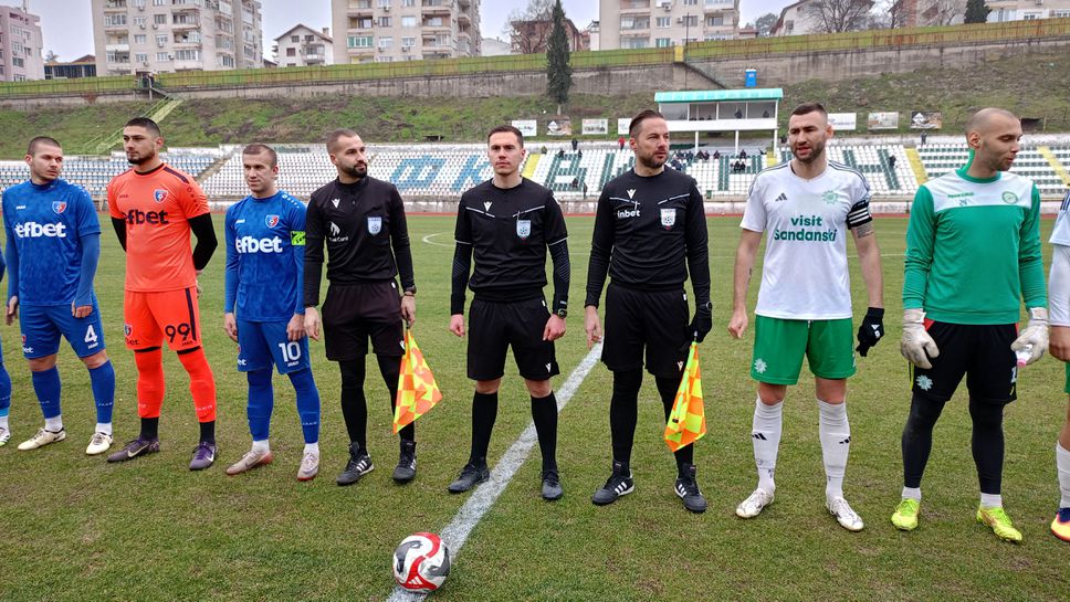 Вихрен и Струмска слава завършиха наравно 1 1 в първата