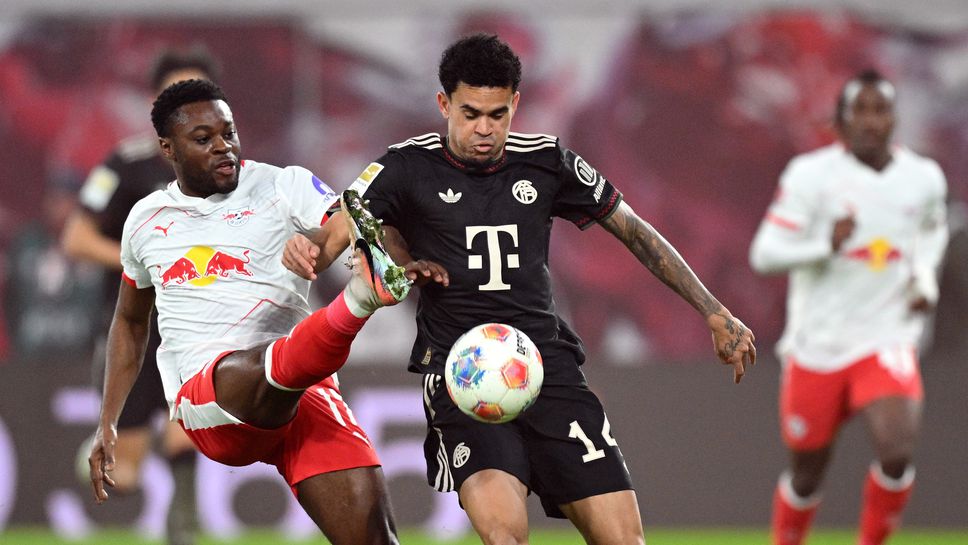 РБ Лайпциг 1:0 Байерн, историческо първо полувреме