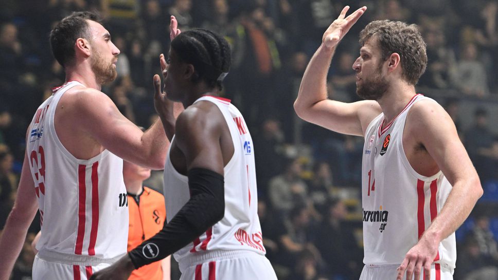 Лидерът Олимпиакос приема предпоследния в класирането на гръцката Баскет лига