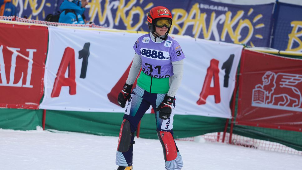 Малена Замфирова се класира четвърта в паралелния гигантски слалом от