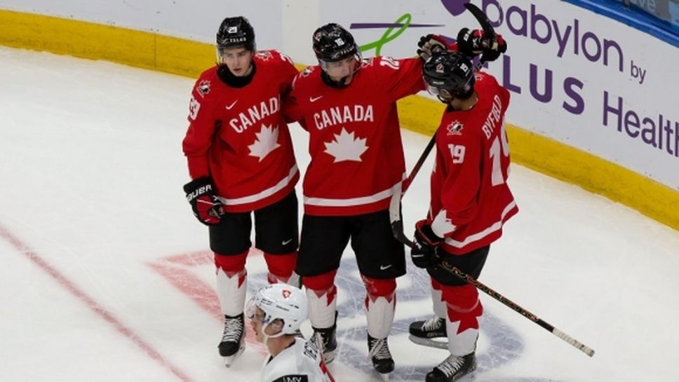 Канада се класира за полуфиналите на Световното по хокей на лед за младежи