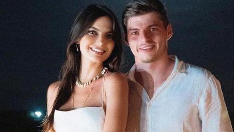  Верстапен се появи обществено с дъщерята на Нелсън Пикет, от която Даниил Квят има дете 