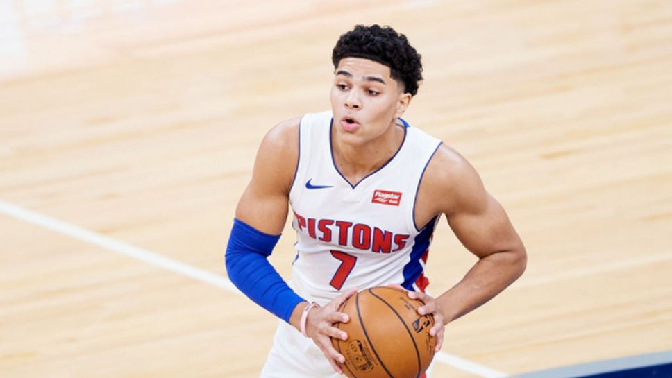 Новобранец от Детройт ще почива няколко седмици заради травма