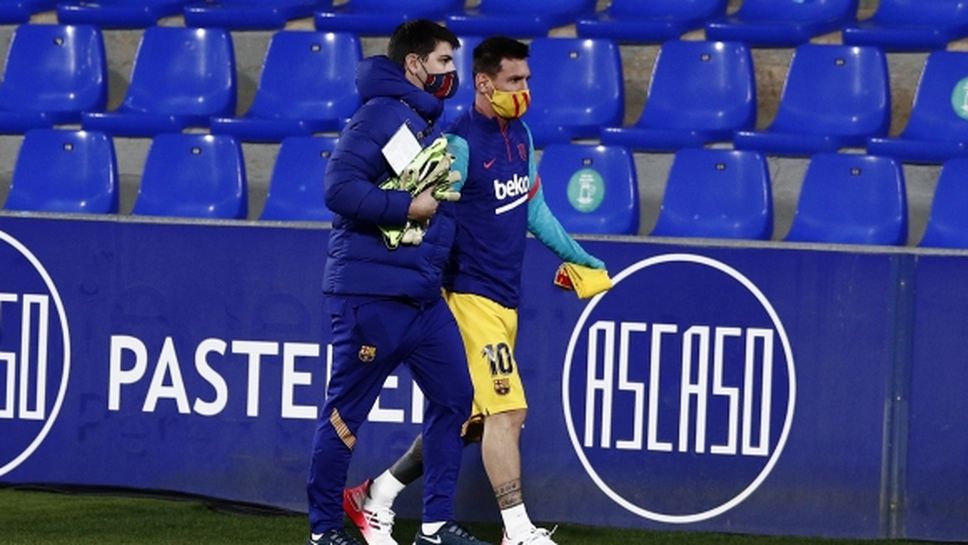 В Барселона са оптимисти за завръщането на Меси във финала за Суперкупата
