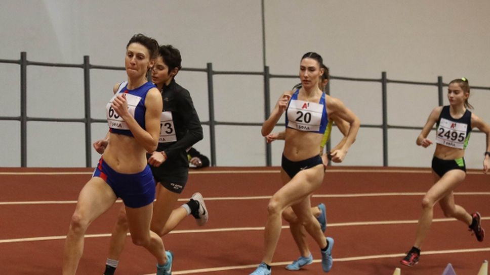 Полина Тодорова триумфира на 800 м на "Академик", грък спечели при мъжете