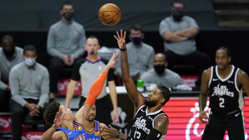 Кауай Ленърд изведе Клипърс до седма поредна победа