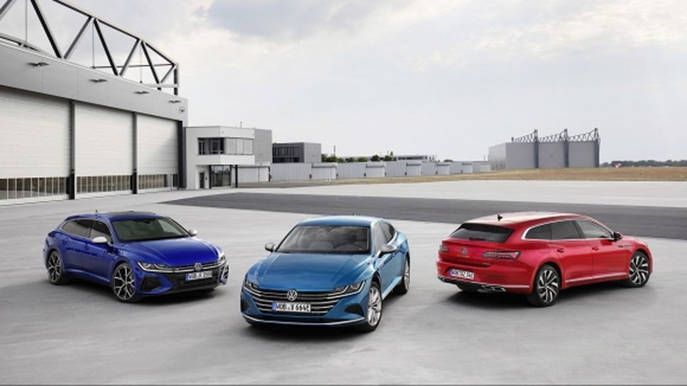 Новият Volkswagen Arteon с plug-in хибридно задвижване и нова гама от двигатели