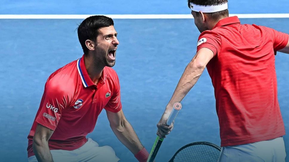 Сърбия започна с победа защитата на титлата си в ATP Cup