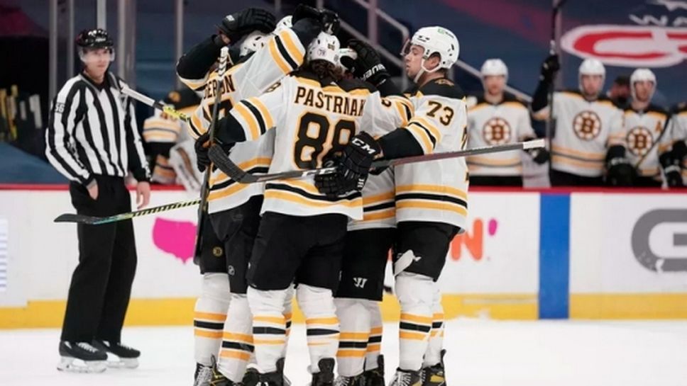 Бостън преодоля дефицит от три гола за победа срещу Вашингтон