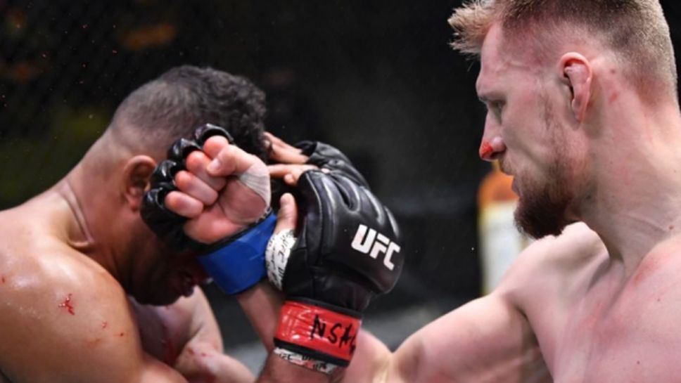 Александър Волков окървави Овърийм на UFC Fight Night 184 (видео)