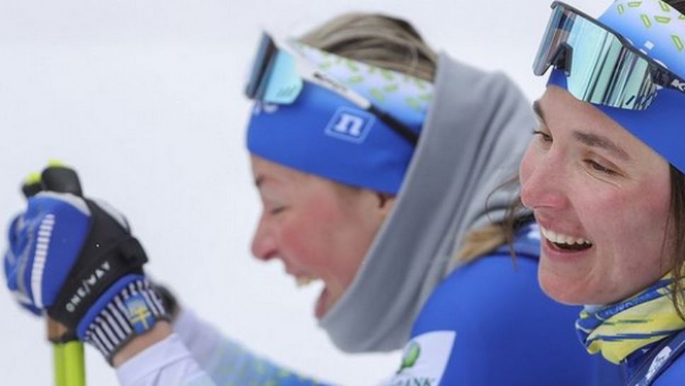 Словения спечели отборния спринт за жени от Световната купа по ски-бягане (видео)