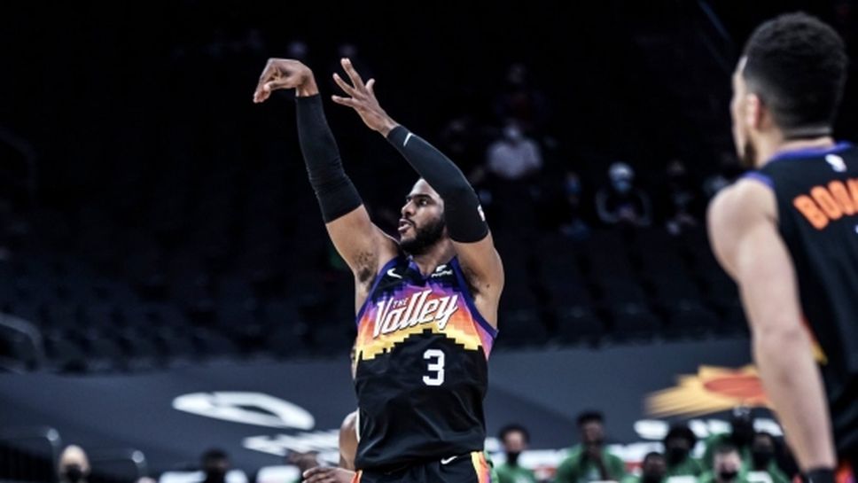 Финикс с убедителен успех над Бостън у дома