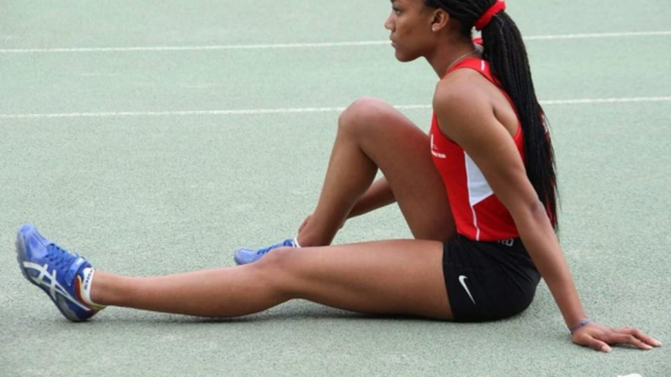 18-годишната дъщеря на Фиона Мей с 6.75 м в скока на дължина