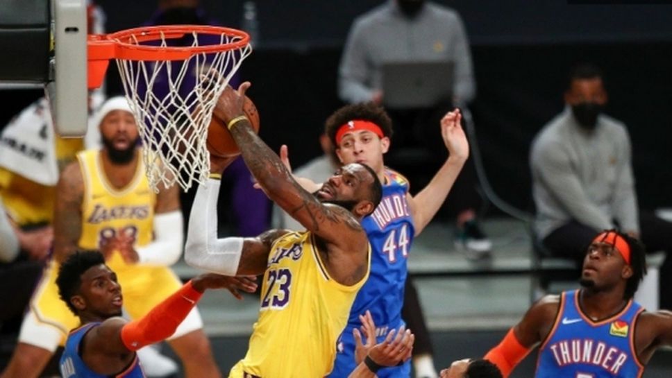 Лейкърс оцеля след продължения