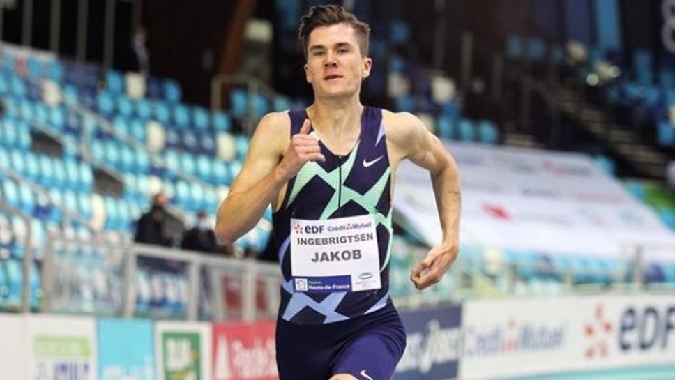 Якоб Ингебрицен подобри европейския рекорд на 1500 м