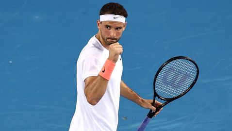 Григор Димитров с нова убедителна победа на Australian Open (видео + галерия)