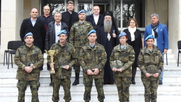 ЦСКА-София уважи призьорите от държавните военни шампионати
